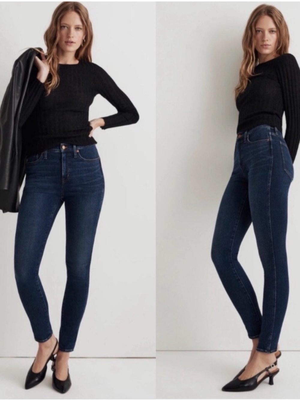 Madewell 10” high-rise skinny, size 28 Like New
